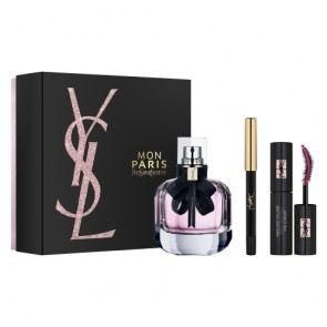 Yves Saint Laurent Mon Paris Eau de Parfum 50 ml + Mascara Volume Effet Faux Cils the Curler 2 ml + Eye Pencil Waterproof1 0,8g Gift Set